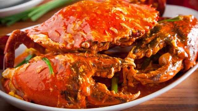 kepiting pedas manis