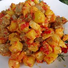 Sambel goreng kentang ati