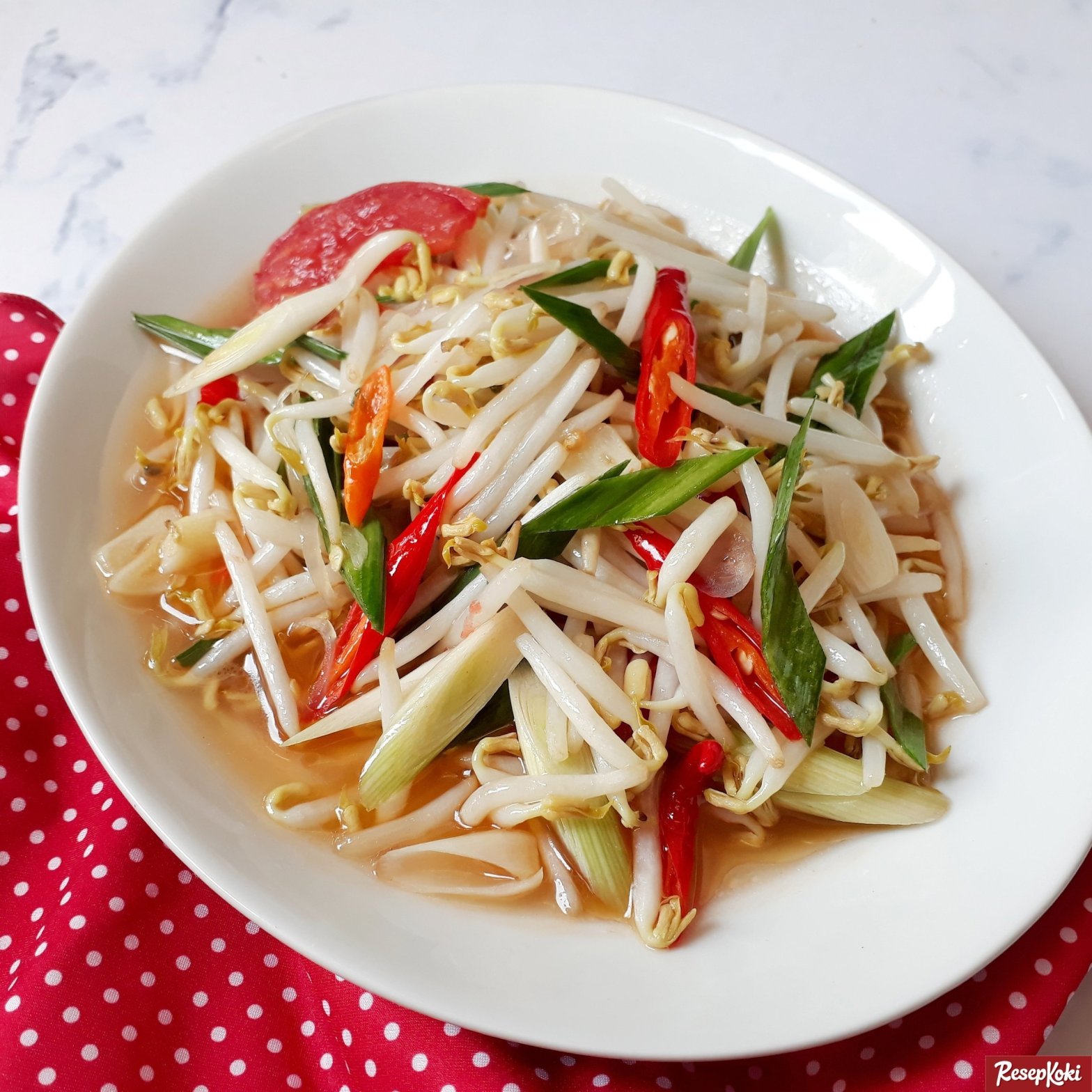 Resep masakan cah toge