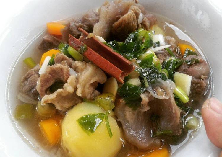 Sop daging khas padang