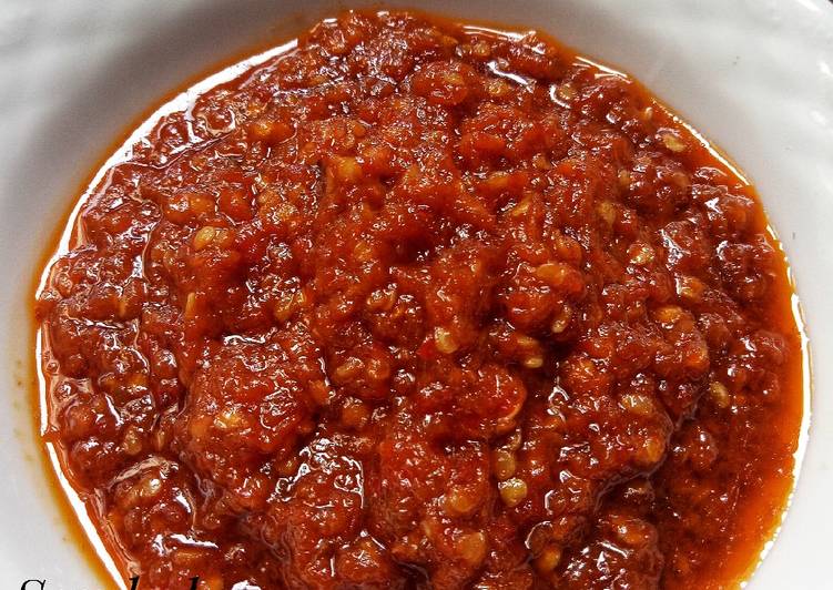 Sambal Goreng Gula Aren